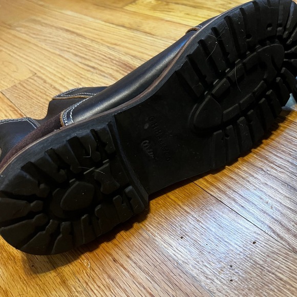 G.H. Bass Co Mens Dark Brown Leather Suede Chelsea Boots Ankle Size 9.5 - Picture 11 of 15